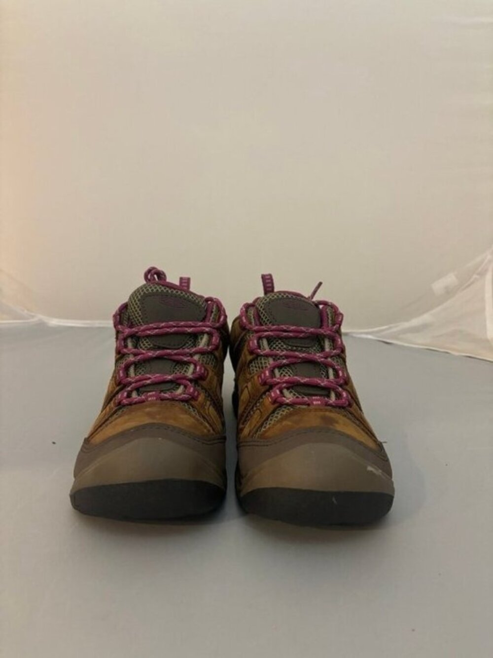 Keen circadia vent hiking boots brown purple women’s 1026778 new - Picture 2 of 8